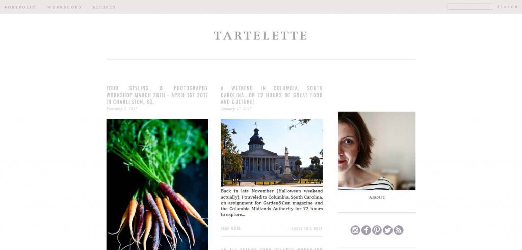 Tartelette Homepage