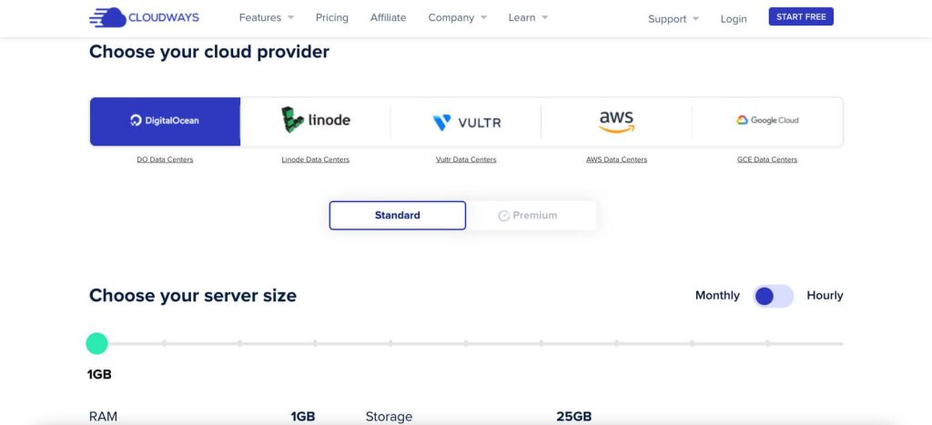 cloudways plans