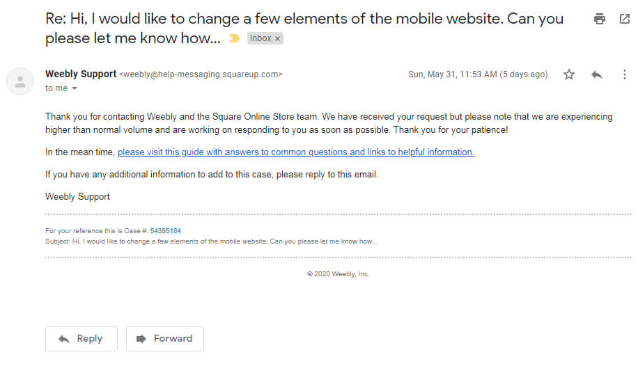 customer support