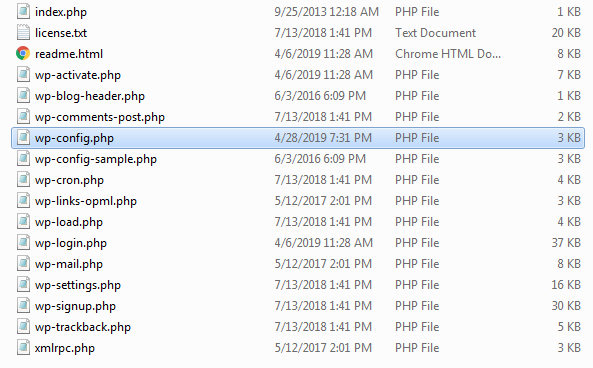 WP Config