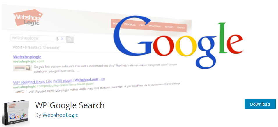 WP Google Search